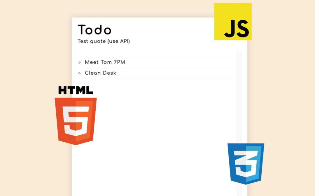 JavaScript Todo App